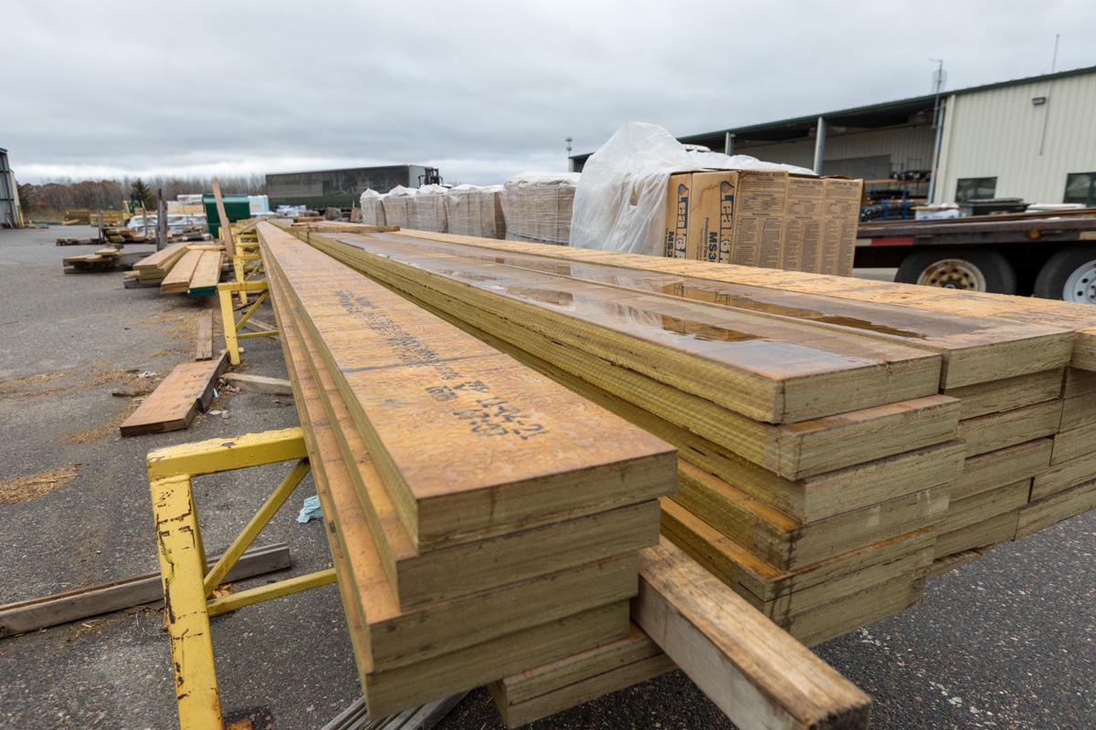 Winter construction with Simonson Lumber